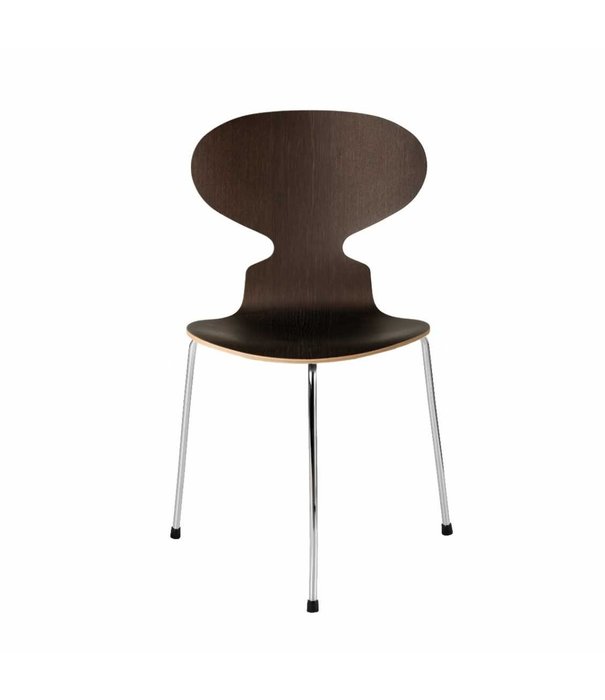 Fritz Hansen Fritz Hansen Ant Eetkamerstoel hout, chrome