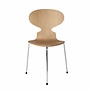 Fritz Hansen Ant Eetkamerstoel hout, chrome