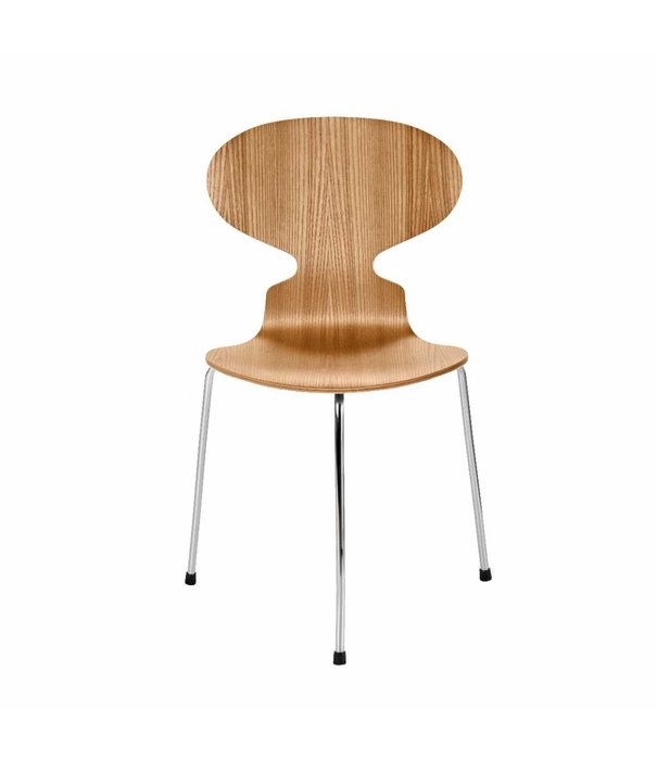 Fritz Hansen Fritz Hansen Ant Eetkamerstoel hout, chrome