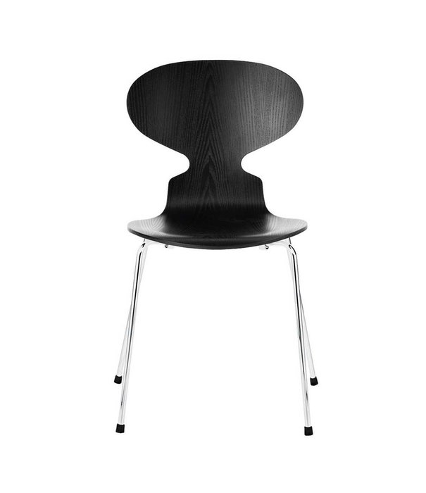 Fritz Hansen Fritz Hansen Ant Eetkamerstoel gekleurd essen, chrome