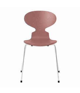 Fritz Hansen Ant Dining Chair colored ash, chrome
