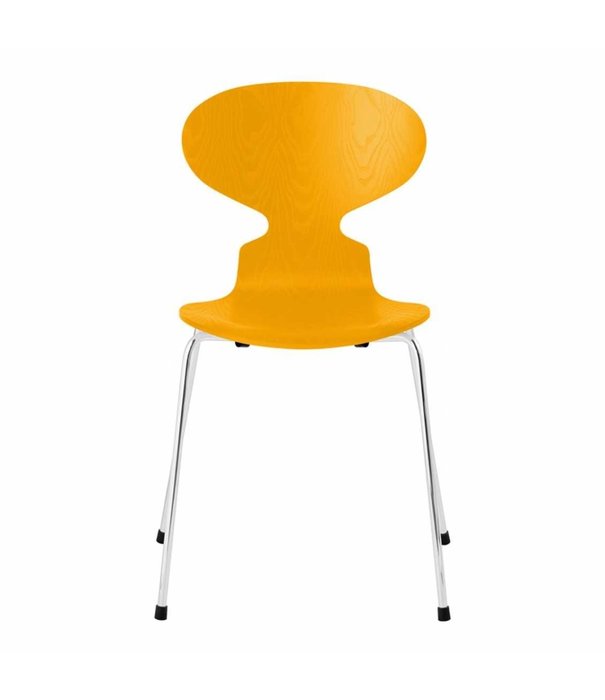 Fritz Hansen Fritz Hansen Ant Eetkamerstoel gekleurd essen, chrome