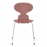 Fritz Hansen Ant Eetkamerstoel gelakt, chrome
