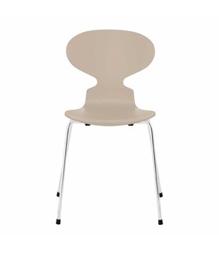 Fritz Hansen Ant Dining Chair lacquered, chrome