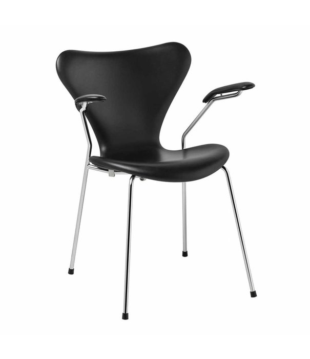 Fritz Hansen Fritz Hansen -  Series 7 armstoel leder bekleed