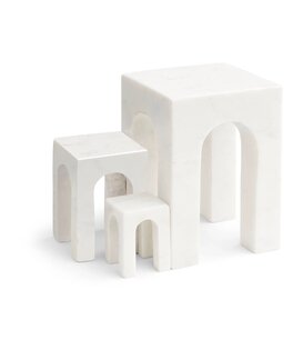 Arkis Bookend marble, set of 3