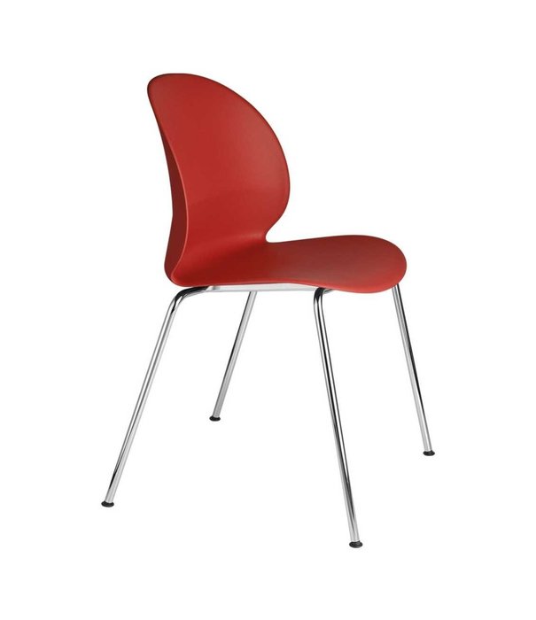 Fritz Hansen Fritz Hansen N02 Recycle Eetkamerstoel, basis chrome