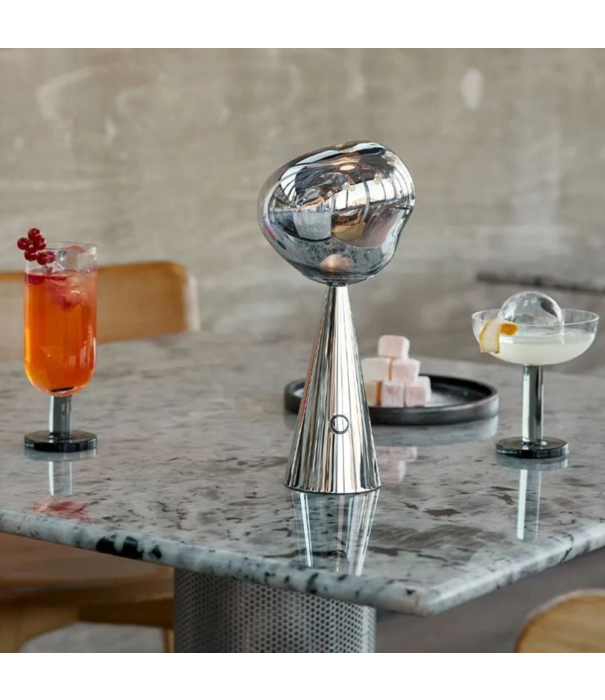 Tom Dixon  Tom Dixon  Melt portable lamp polished black