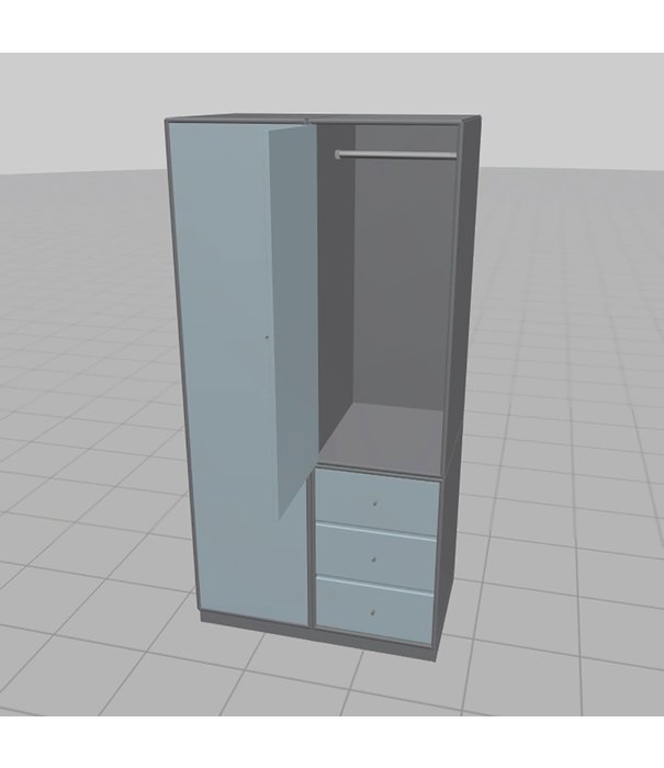 Montana Furniture  Montana - Wear 2 Garderobekast