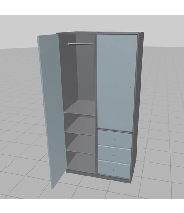 Montana Furniture  Montana - Wear 2 Wardrobe