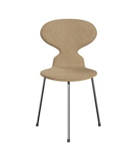 Fritz Hansen - Ant dining chair front upholstered, 3 legs