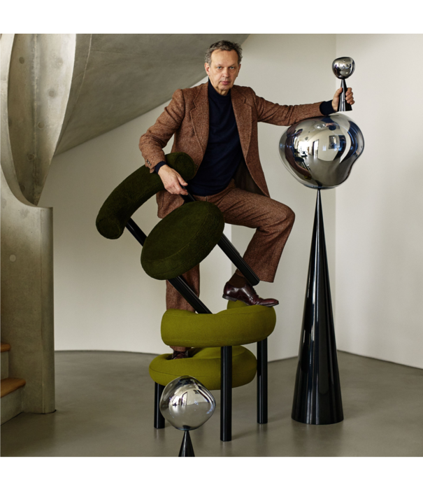 Tom Dixon  Tom Dixon  Melt portable lamp gepolijst zwart