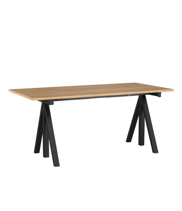 String  String Works Collection, Works Desk black MDF