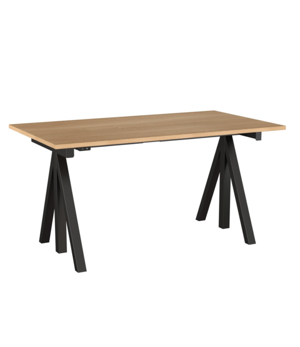 String  String Works Collection, Works Desk black MDF