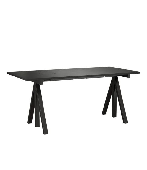 String  String Works Collection, Works Desk black MDF