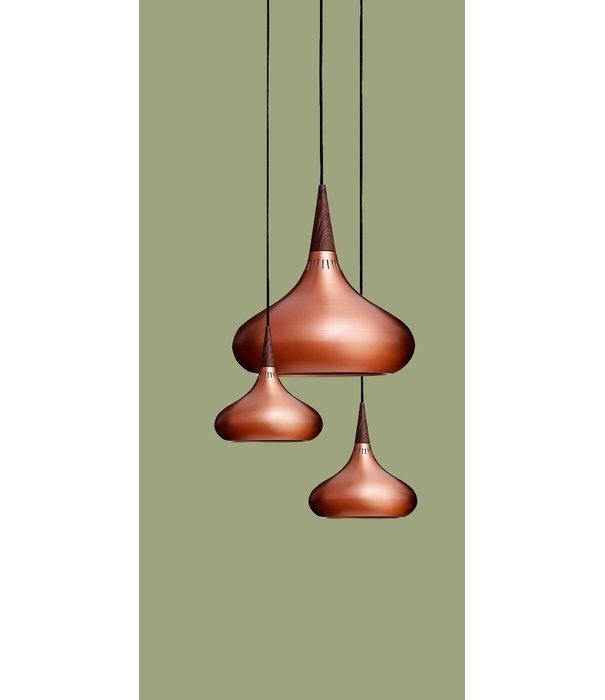 Fritz Hansen Fritz Hansen - Orient Pendant copper,  rosewood