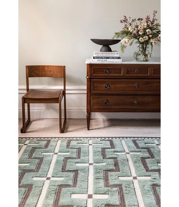 Layered  Layered Swedish Homage, Johanna Vloerkleed sage