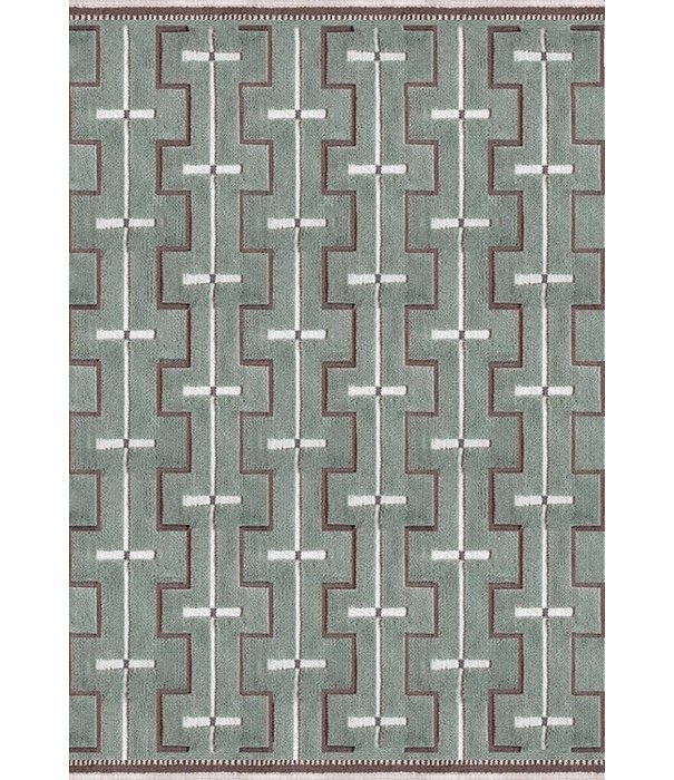 Layered  Layered - Johanna wool rug sage