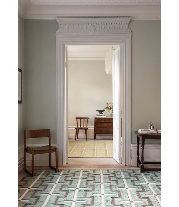 Layered  Layered Swedish Homage, Johanna Rug sage