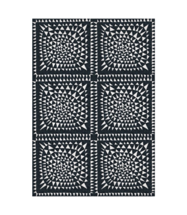 Layered - Domino rug