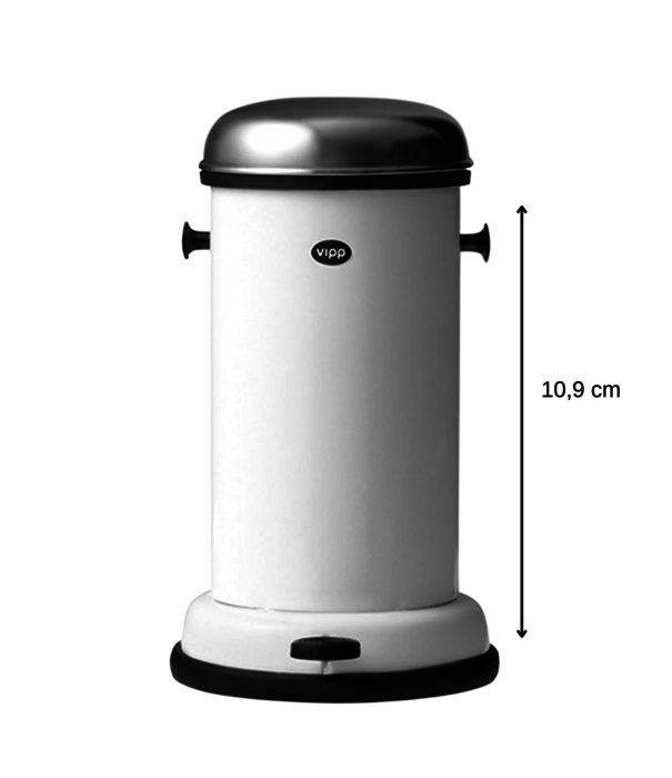 Vipp  Vipp -  15 Miniature pedal bin white