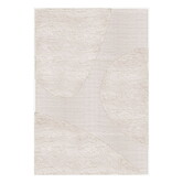Layered - Punja Plasma rug, bone white
