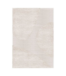 Layered - Punja Plasma rug, bone white