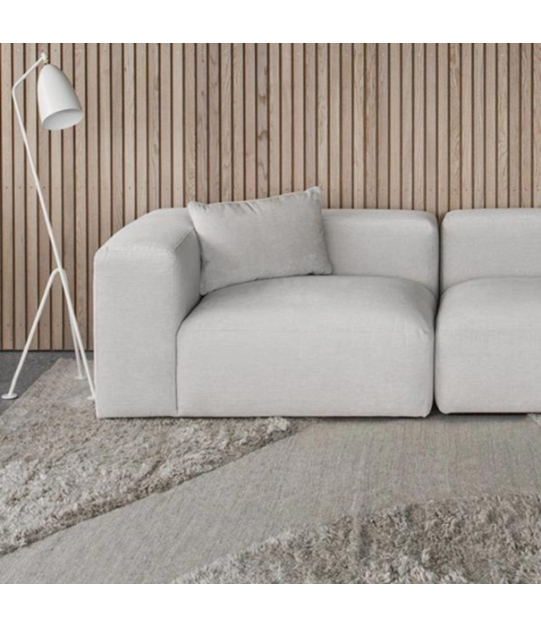 Layered  Layered Punja Plasma Rug, sand melange