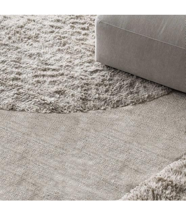 Layered  Layered Punja Plasma Rug, sand melange