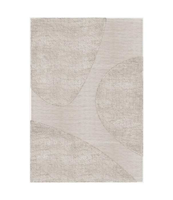 Layered  Layered Punja Plasma Rug, sand melange