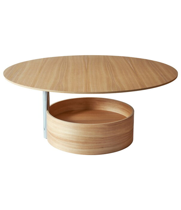 Maze  Maze - Parasol coffee table, L natural oak