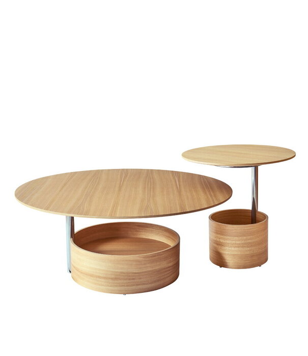 Maze  Maze - Parasol coffee table, L natural oak