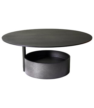 Maze Parasol Large Coffee Table dark oak