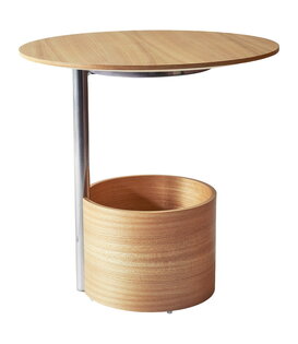 Maze Parasol Small Coffee Table natural oak