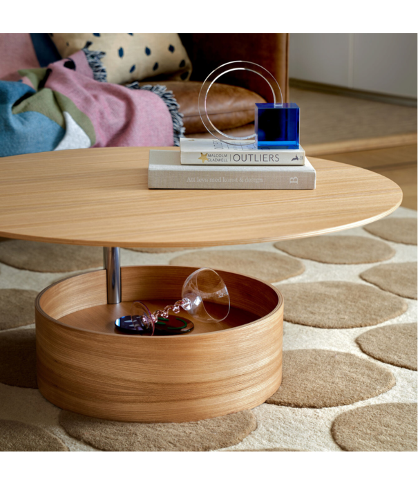 Maze  Maze Parasol Large Coffee Table dark oak