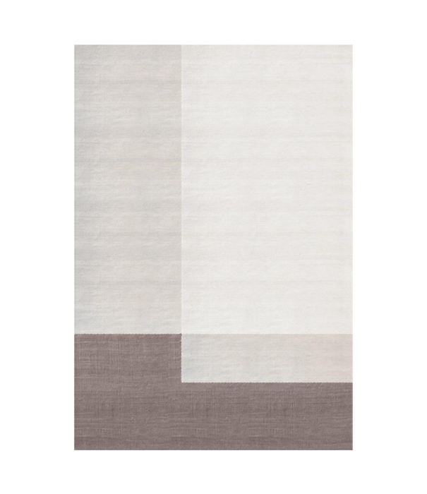 Layered  Layered - Solitaire rug Oatmeal