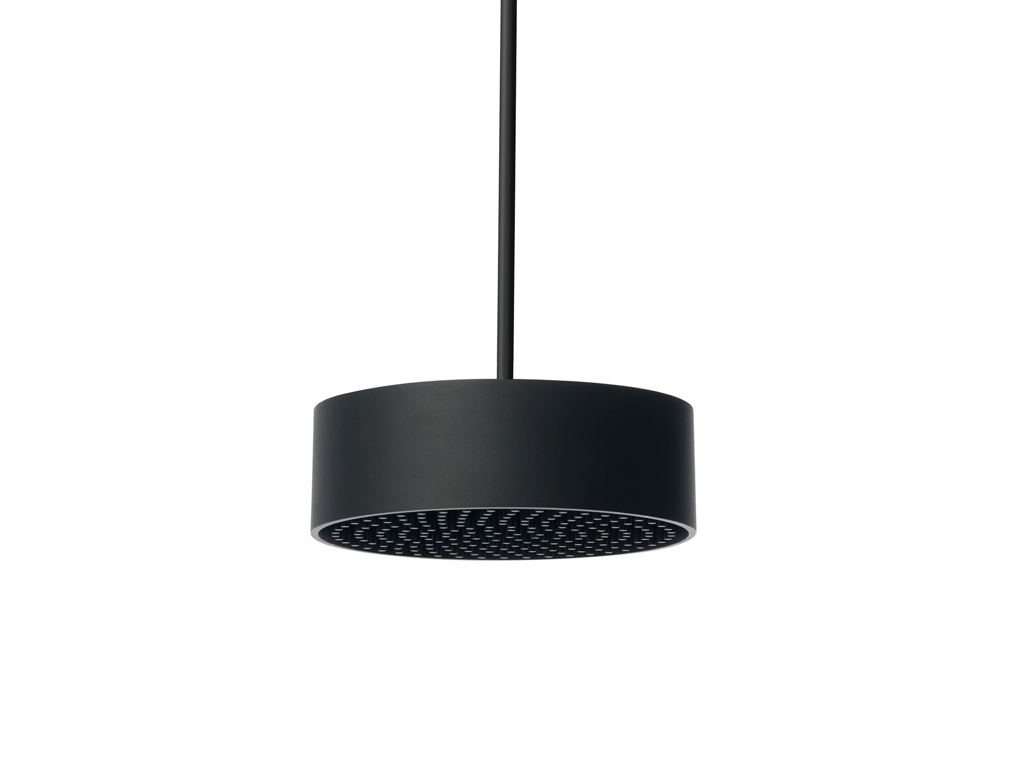 Black shop ceiling pendant