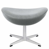 Fritz Hansen - Egg Chair foot stool, 4 star base