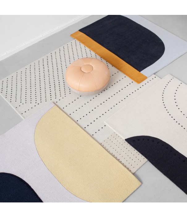 Fritz Hansen Dotted Balance wool rug 103 x 130