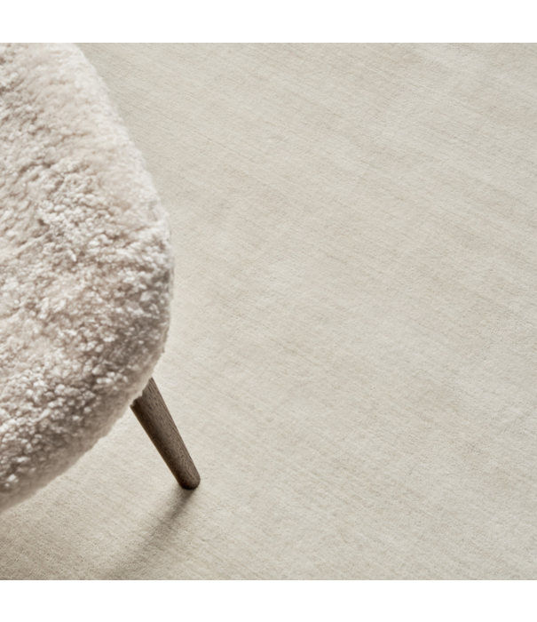 Vipp  Vipp - 145 &146  wool bamboo rug beige