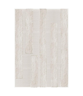 Layered - Punja Bricks rug bone white