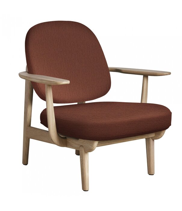 Fritz Hansen Fritz Hansen - Fred JH97 lounge chair oak, Christianshavn 1161