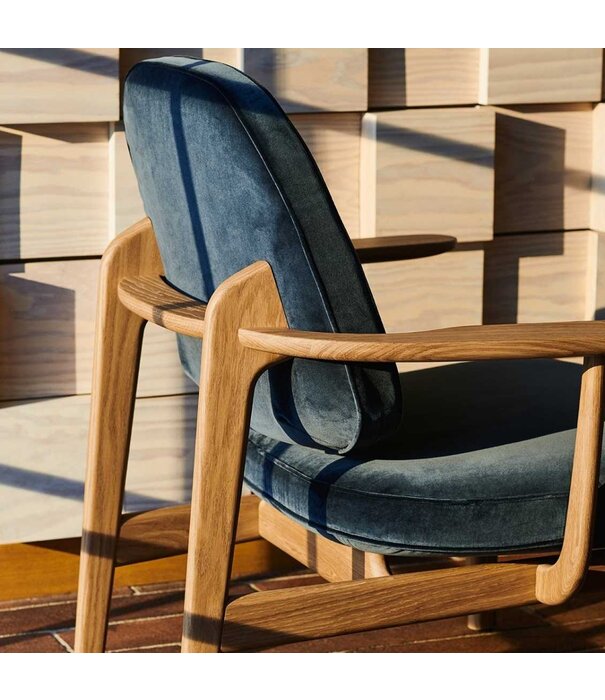 Fritz Hansen Fritz Hansen - Fred JH97 lounge chair oak, Christianshavn 1161
