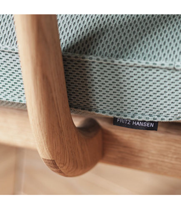 Fritz Hansen Fritz Hansen - Fred JH97 lounge stoel eiken, Christianshavn 1161
