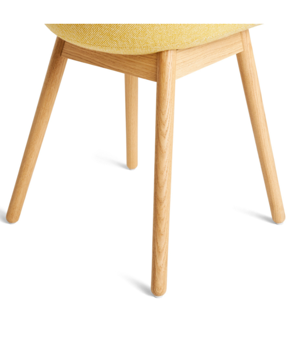 Hay  Hay - AAC 213 soft chair Hallingdal 407 yellow - wood base oak