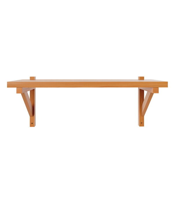 Frama  Bracket shelf,  large, warm brown pine