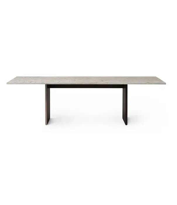 Vipp  Vipp - 496 Cabin Square tafel kalksteen top, donker eiken