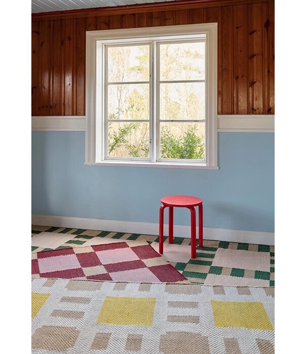 Layered  Layered Evelina Kroon Plum Punch Rug