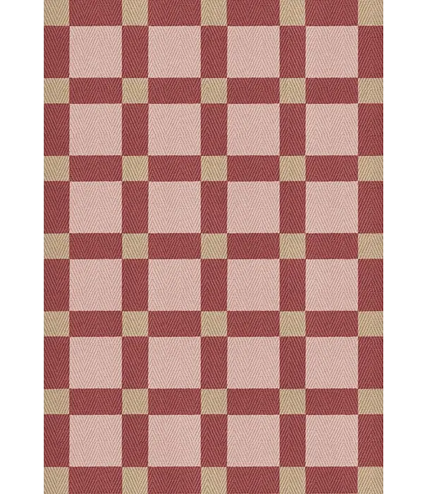 Layered  Layered Evelina Kroon Plum Punch Rug