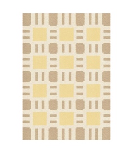 Layered Evelina Kroon Jute Rug, Sunny Side Up